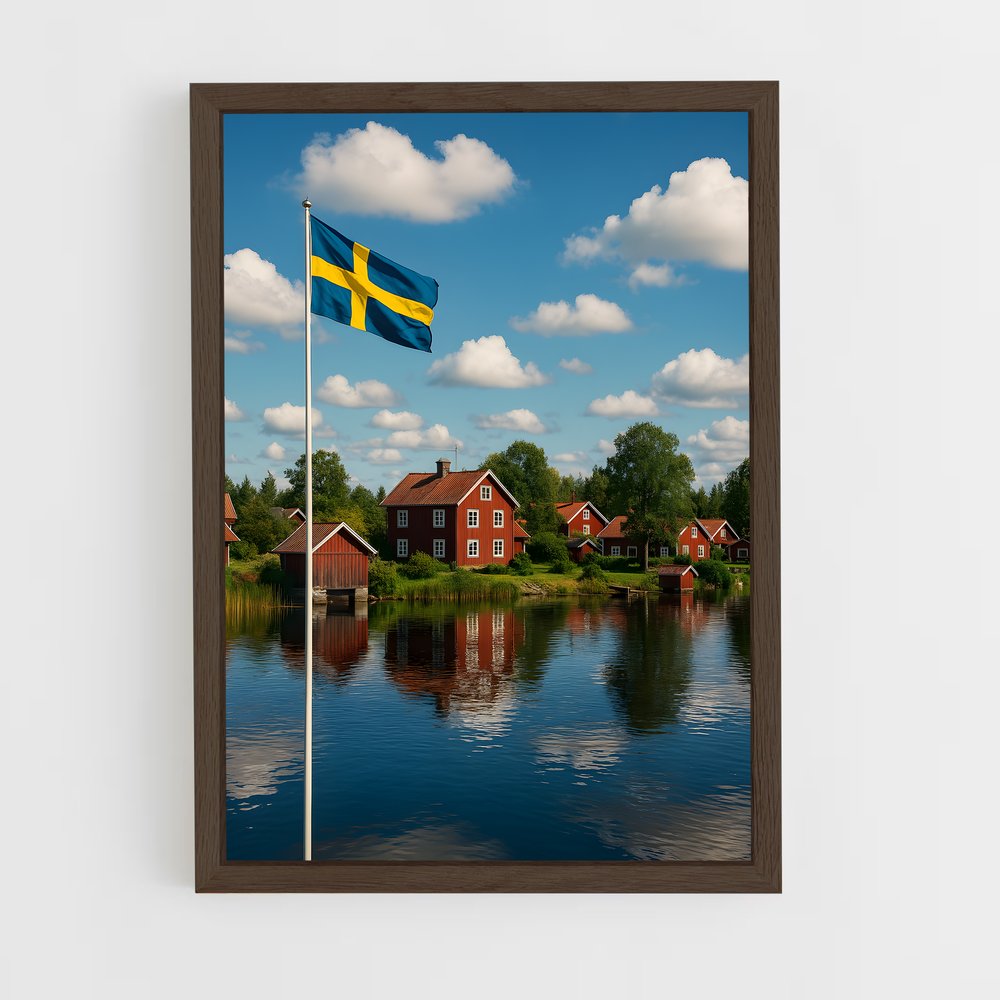 ap-sweden-6 cadre Bois foncé