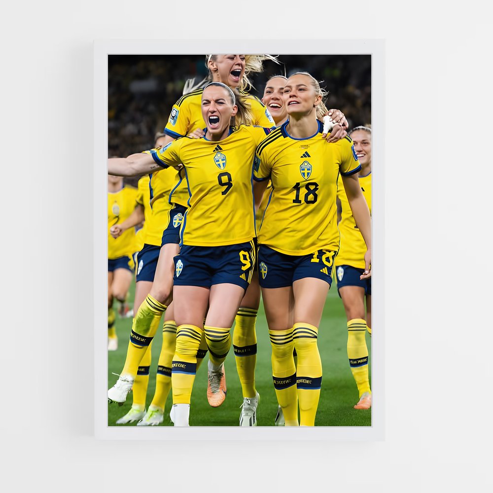 ap-sweden national football team-5 cadre Blanc
