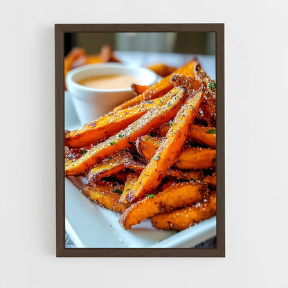 ap-sweet potato-1 cadre Bois foncé