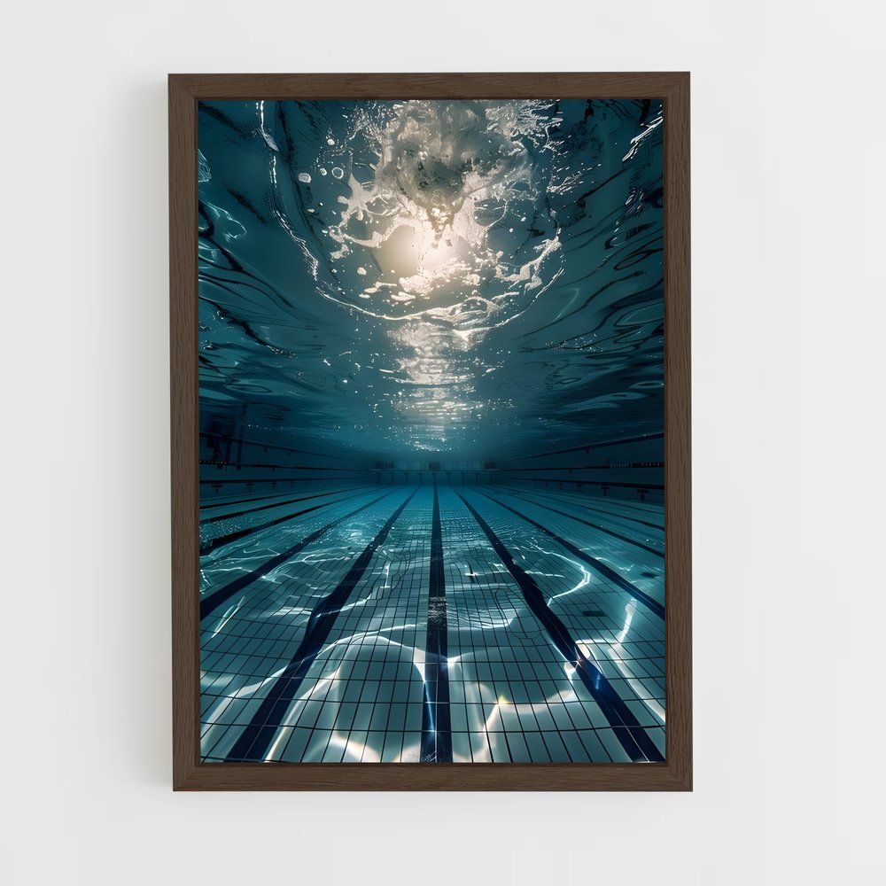 ap-swimming-4 cadre Bois foncé