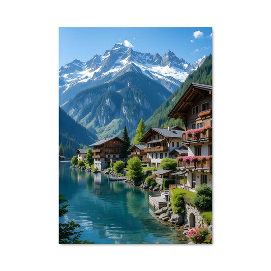 Poster Lac de Montagne