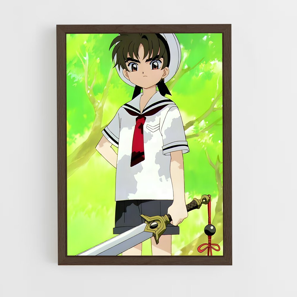 ap-syaoran li-2 cadre Bois foncé