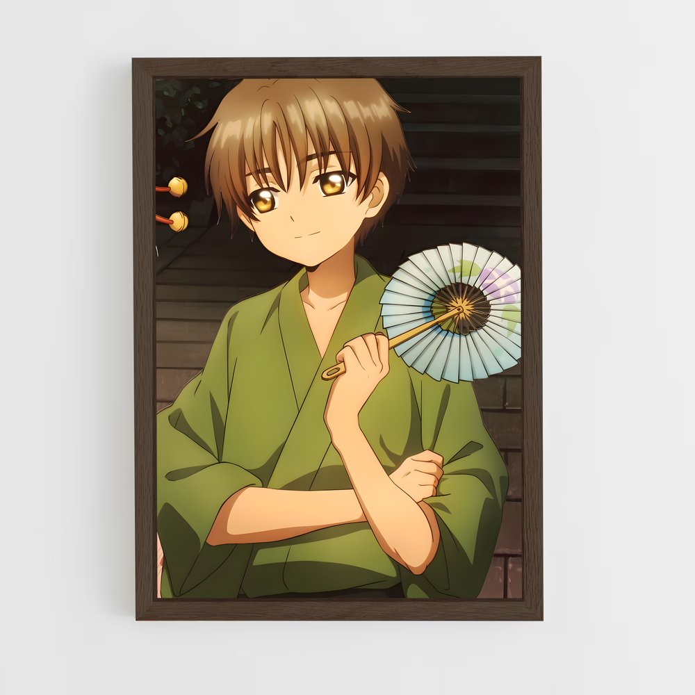 ap-syaoran li-5 cadre Bois foncé