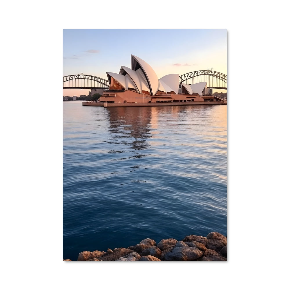 Poster L'Opéra Éclairé