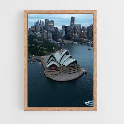 ap-sydney opera house-11 cadre Bois clair