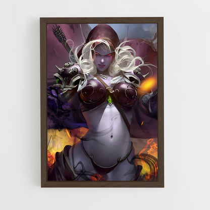 ap-sylvanas-11 cadre Bois foncé