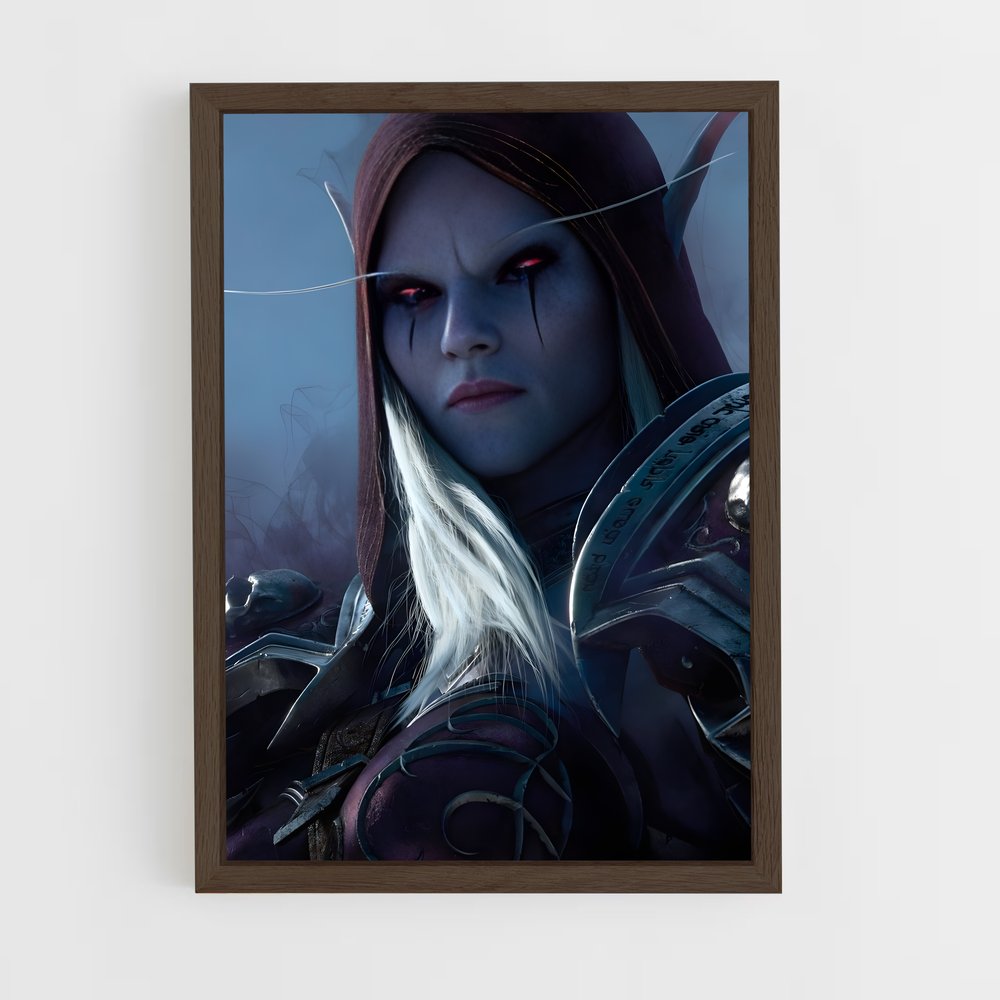 ap-sylvanas-2 cadre Bois foncé