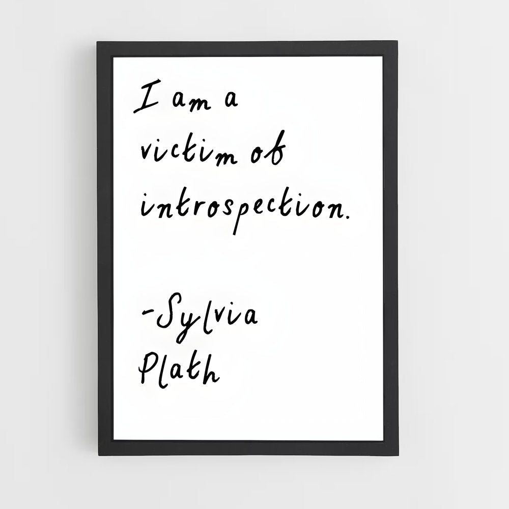 ap-sylvia plath-1 cadre Noir