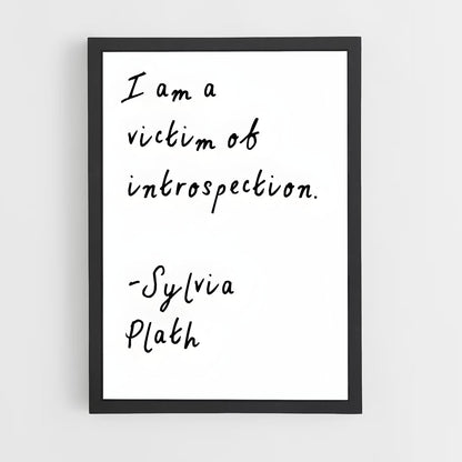 ap-sylvia plath-1 cadre Noir