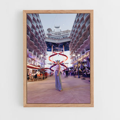 ap-symphony of the seas-3 cadre Bois clair