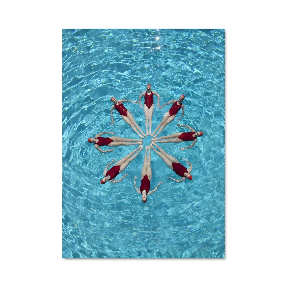 Poster Synchronized swimming 75369