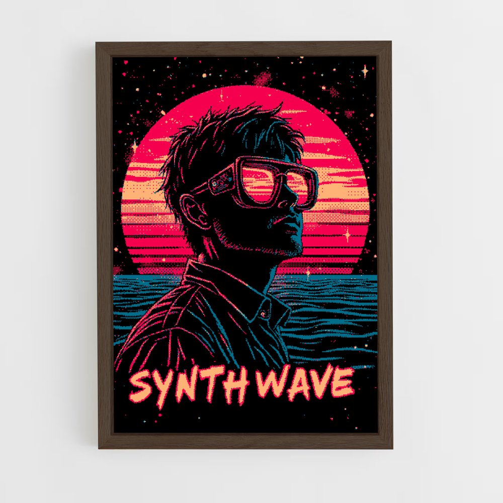 ap-synthwave-4 cadre Bois foncé