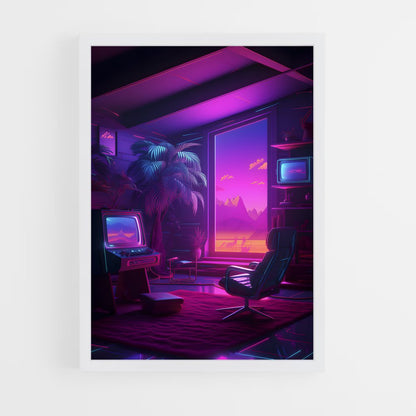 ap-synthwave-5 cadre Blanc