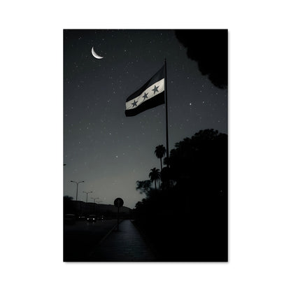 Poster Drapeau de Syrie