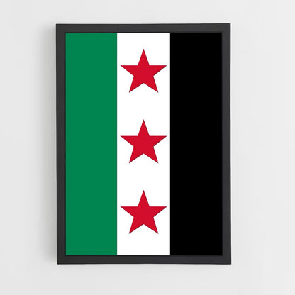 ap-syria flag-14 cadre Noir