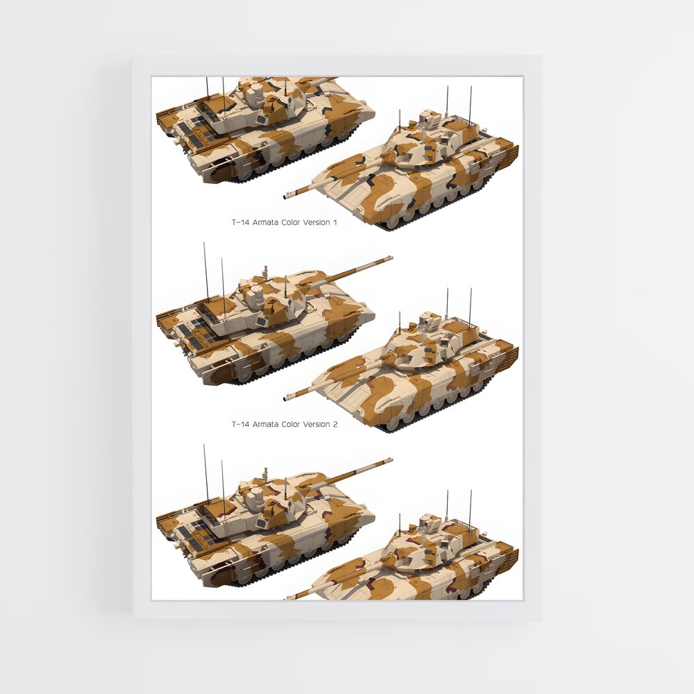 ap-t-14 armata-1 cadre Blanc