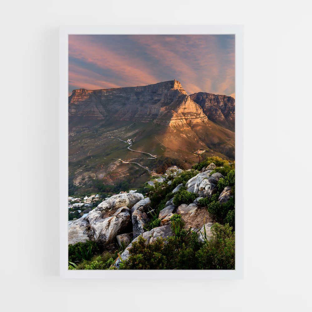 ap-table mountain-2 cadre Blanc