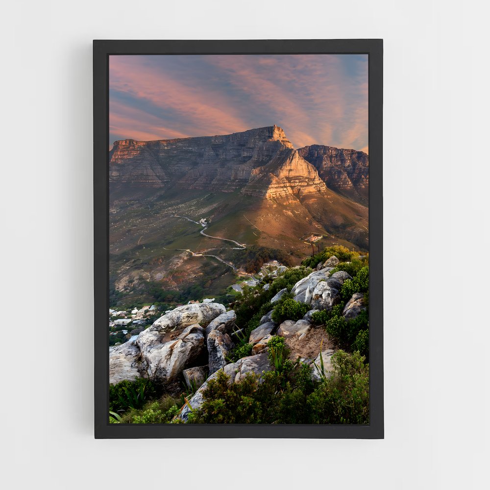 ap-table mountain-2 cadre Noir