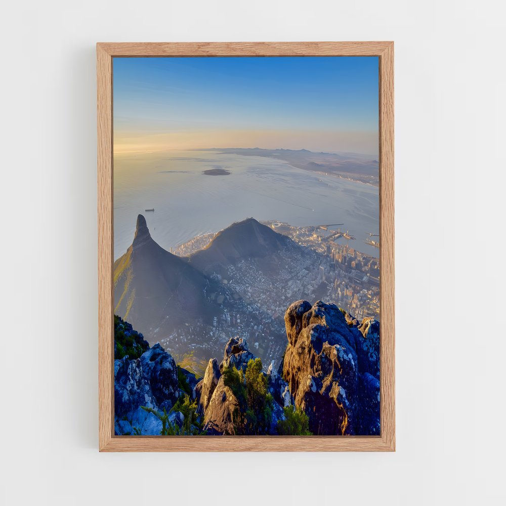 ap-table mountain-6 cadre Bois clair