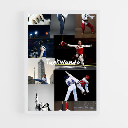 ap-taekwondo-5 cadre Blanc