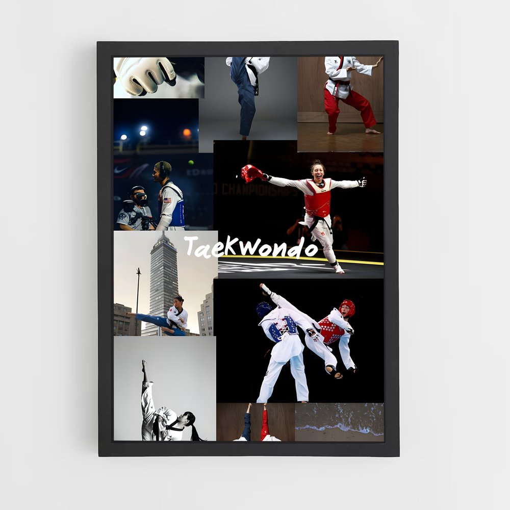 ap-taekwondo-5 cadre Noir