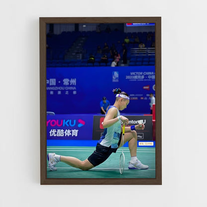 ap-tai tzu ying-2 cadre Bois foncé