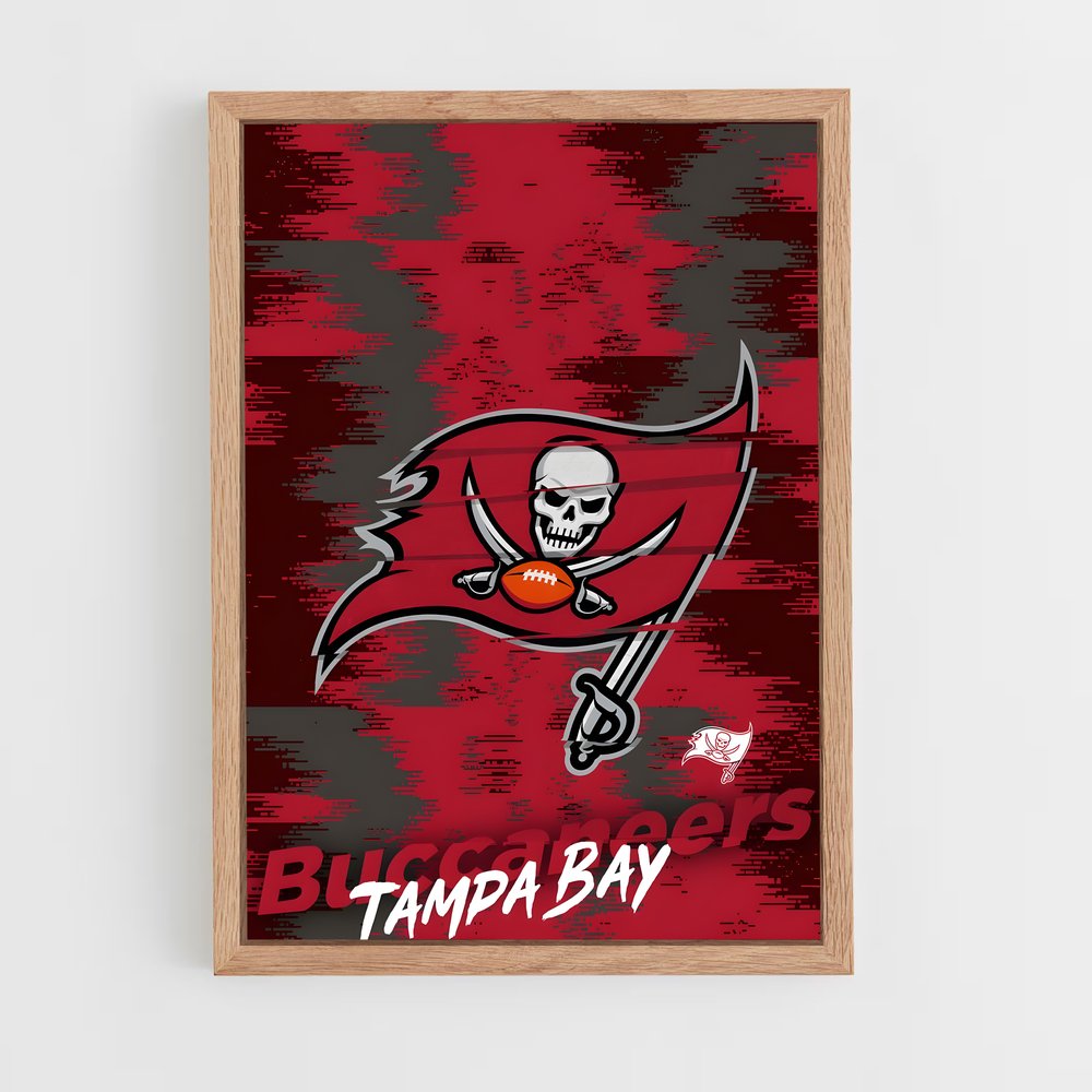 ap-tampa bay buccaneers-6 cadre Bois clair