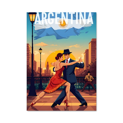 Poster Tango à Buenos Aires