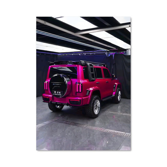 Poster Jeep Rose