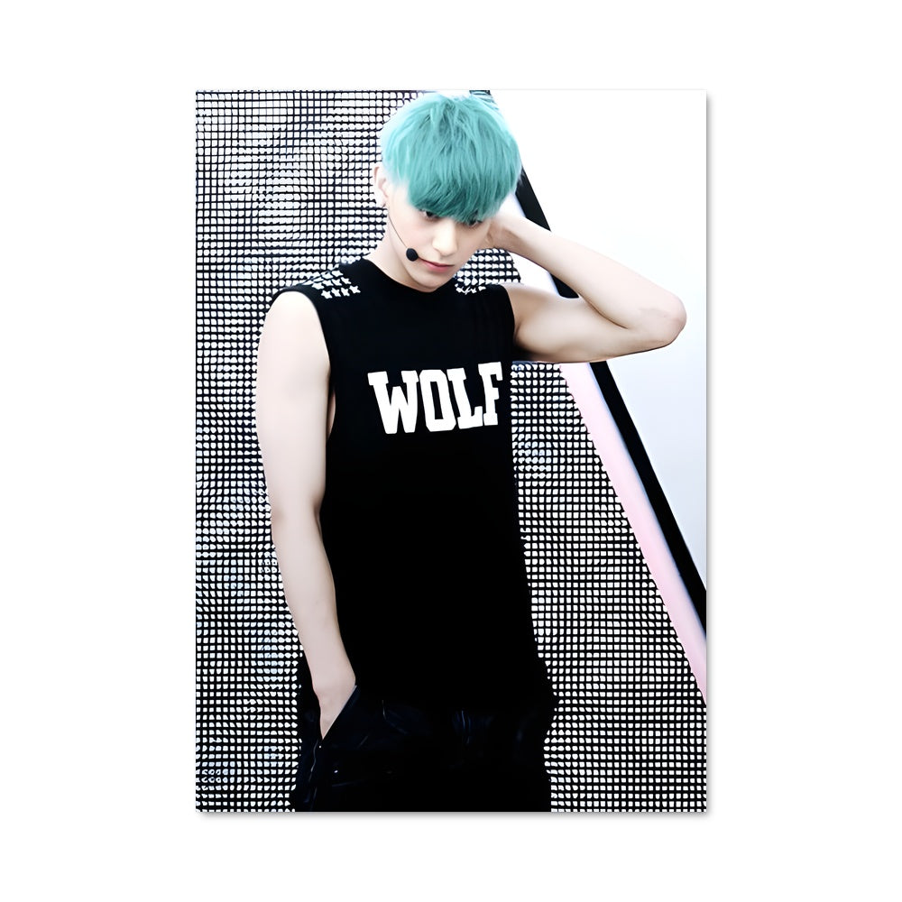 Poster Cheveux Verts