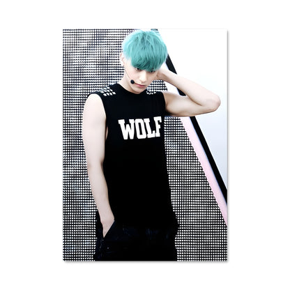 Poster Cheveux Verts