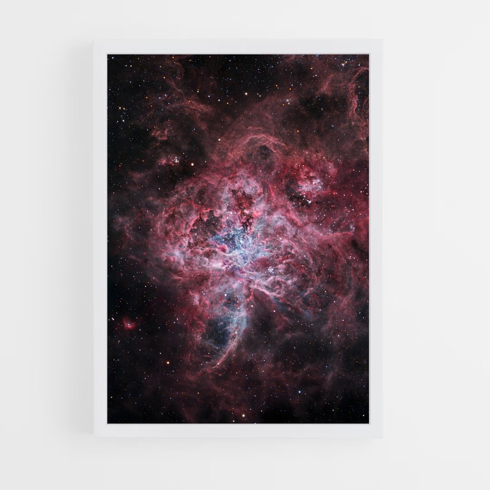 ap-tarantula nebula-1 cadre Blanc