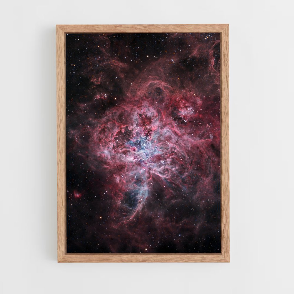ap-tarantula nebula-1 cadre Bois clair