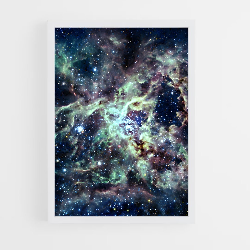 ap-tarantula nebula-3 cadre Blanc
