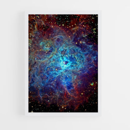 ap-tarantula nebula-4 cadre Blanc
