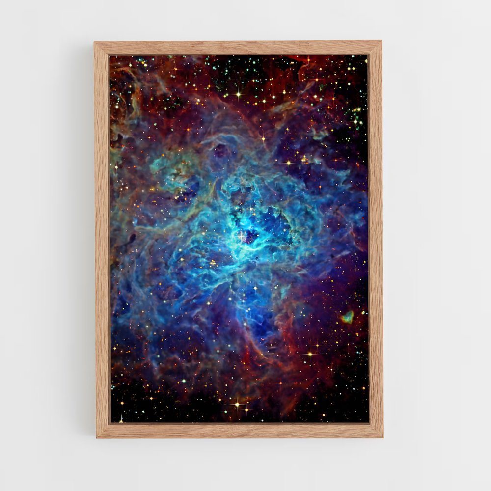ap-tarantula nebula-4 cadre Bois clair