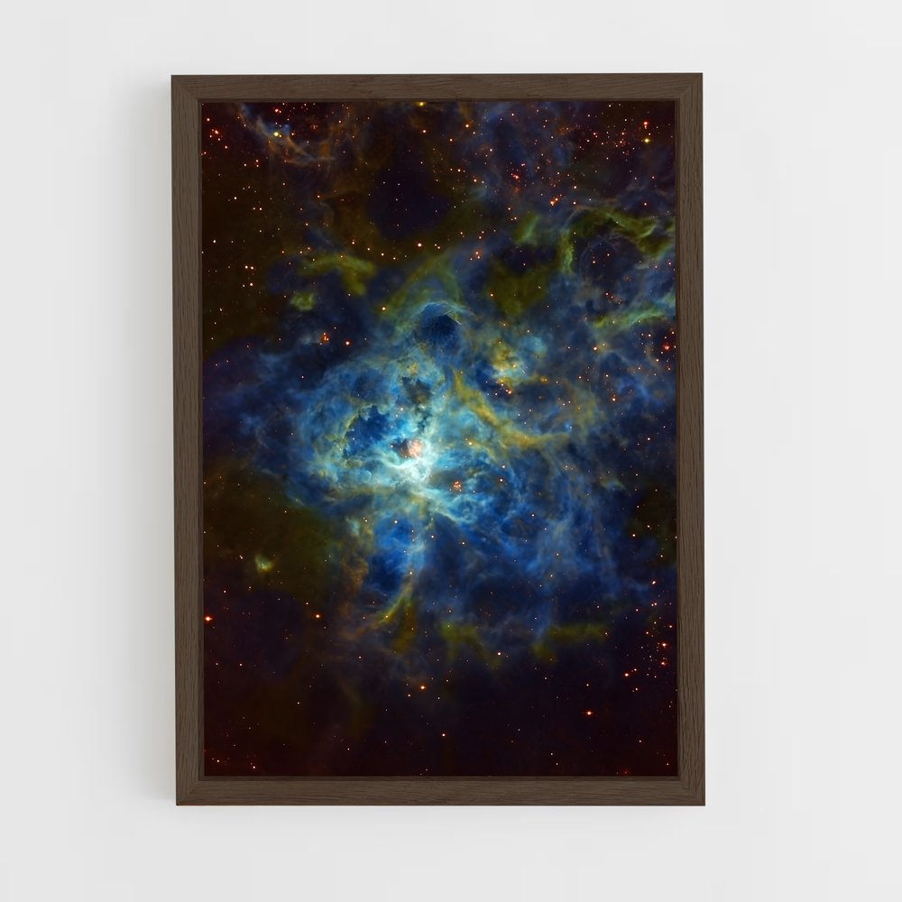 ap-tarantula nebula-5 cadre Bois foncé