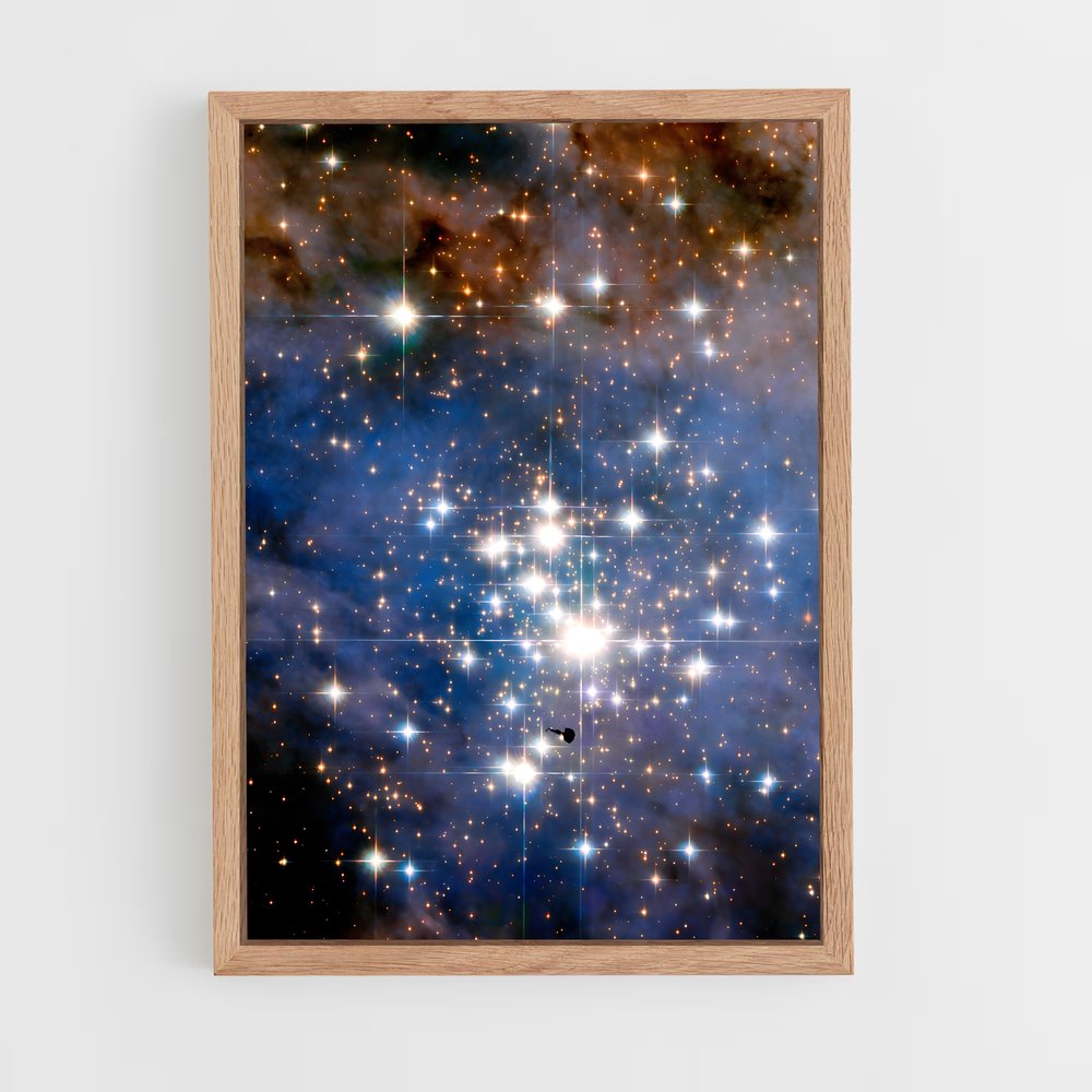 ap-tarantula nebula-7 cadre Bois clair