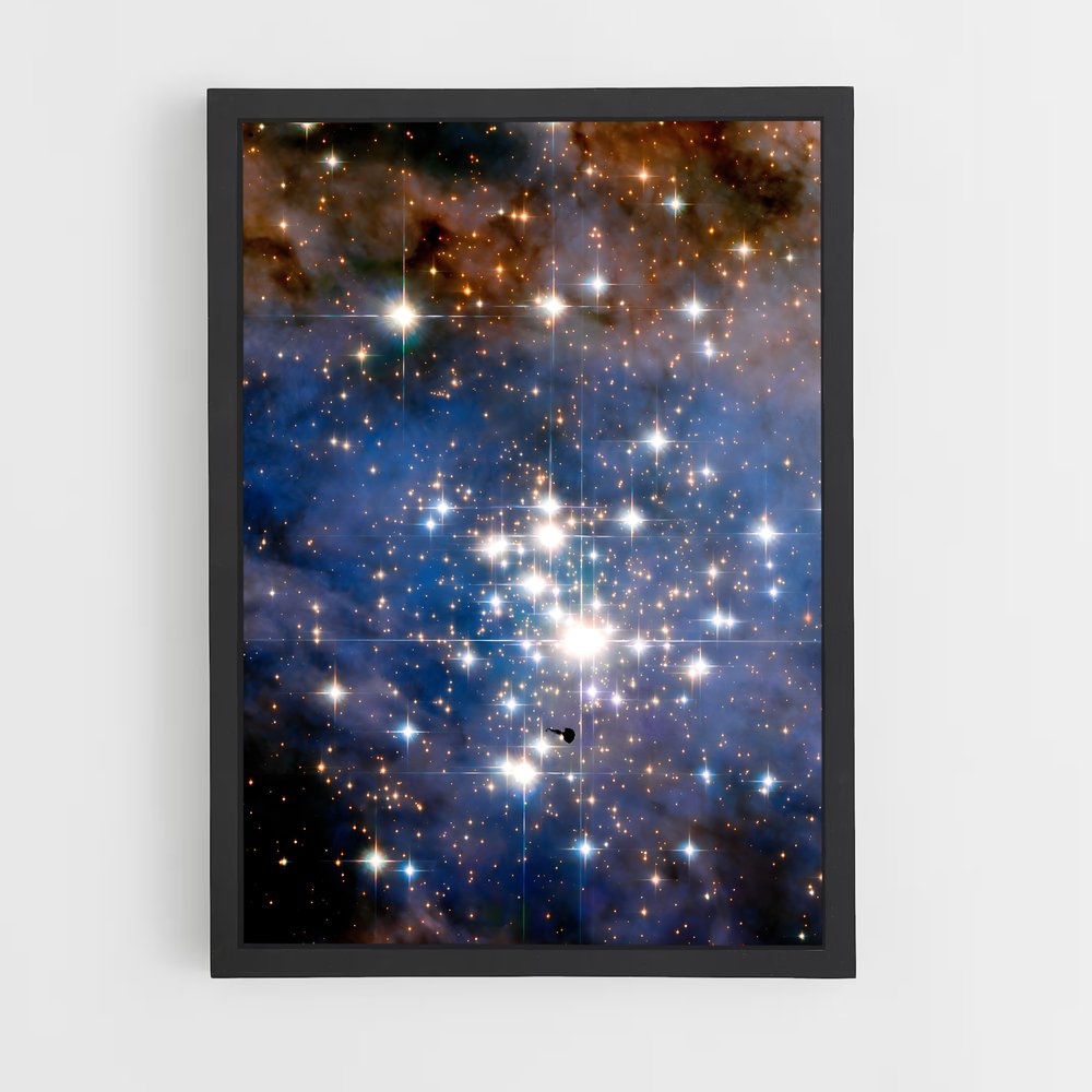 ap-tarantula nebula-7 cadre Noir