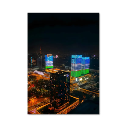 Poster Tashkent Nocturne