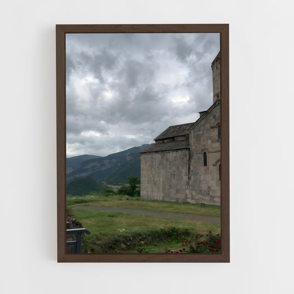 ap-tatev monastery-3 cadre Bois foncé