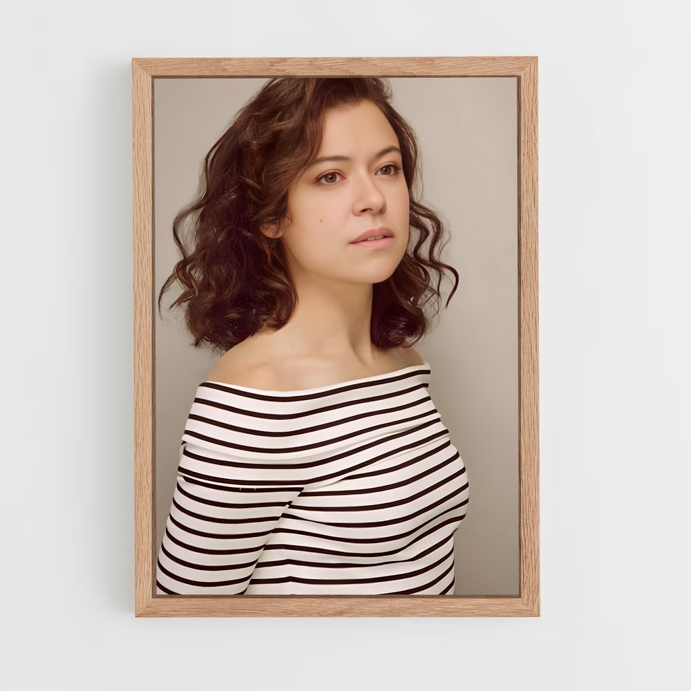 ap-tatiana maslany-7 cadre Bois clair