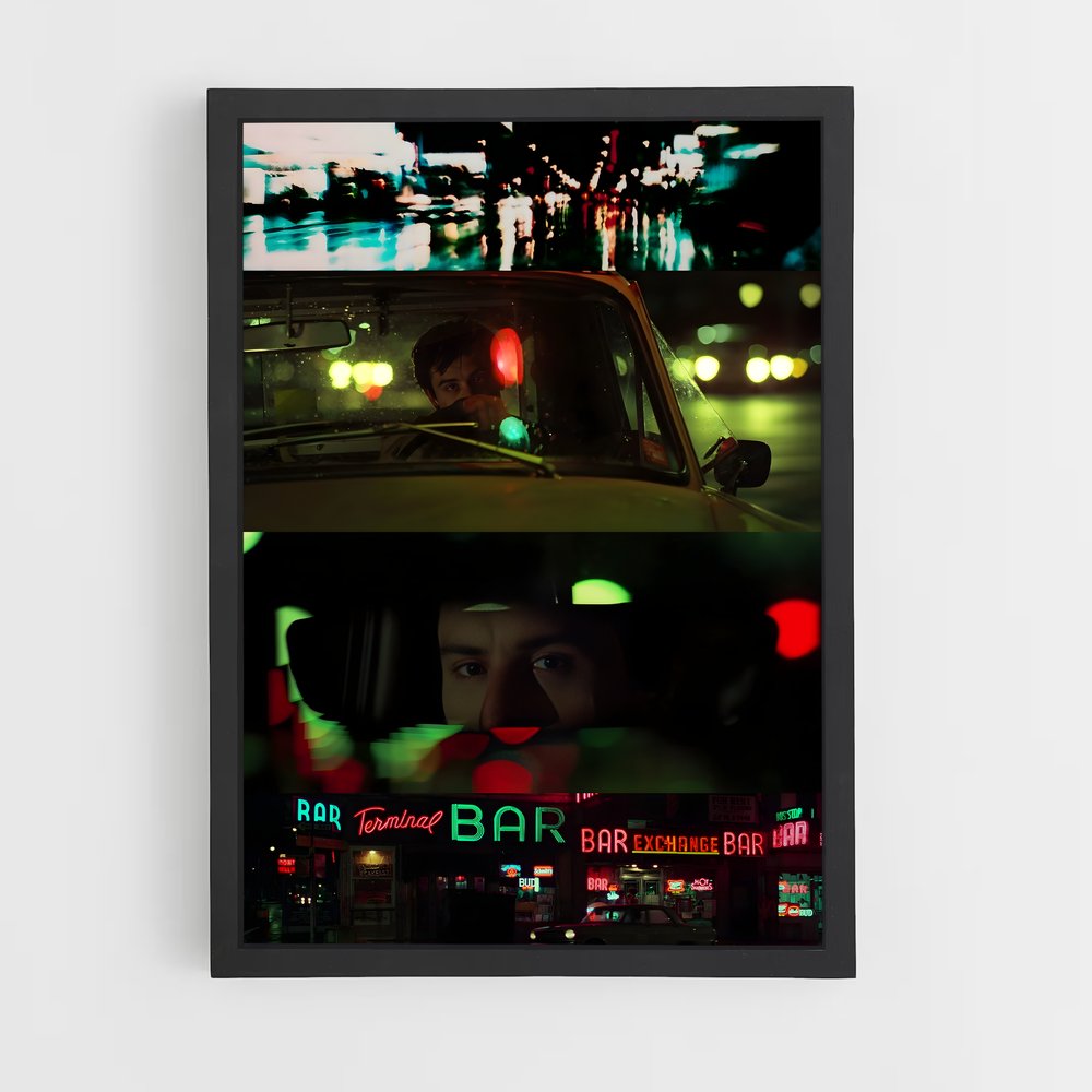 ap-taxi driver-3 cadre Noir