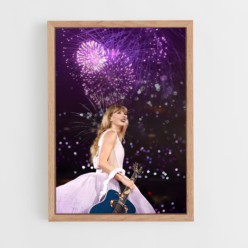 ap-taylor swift-19 cadre Bois clair