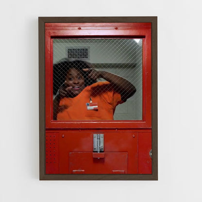 ap-taystee jefferson-1 cadre Bois foncé