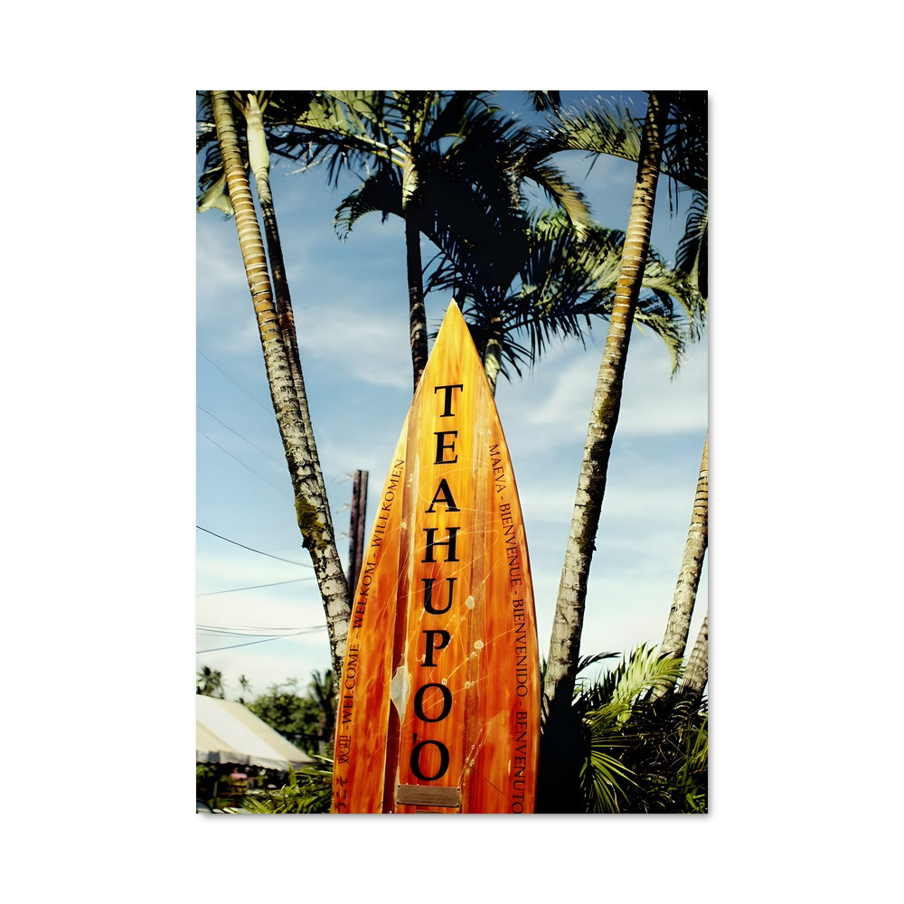 Poster Surf au Paradis
