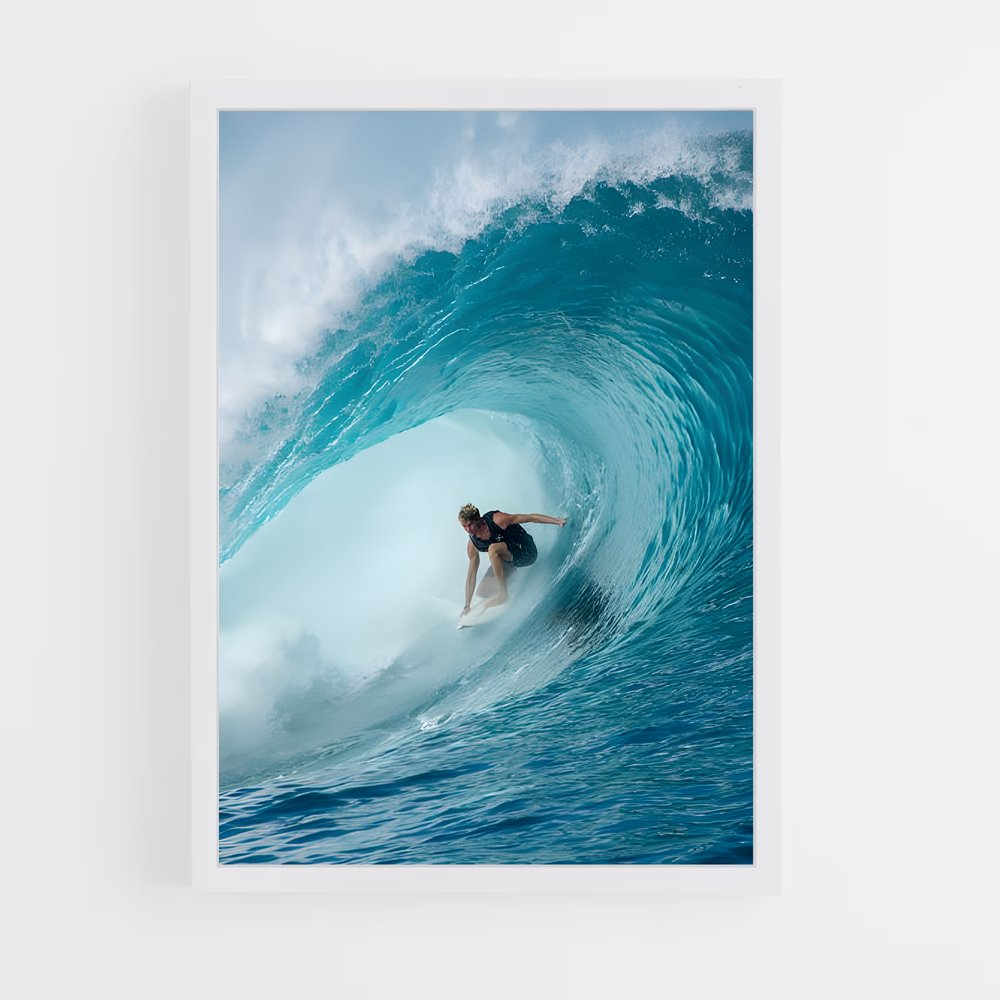 ap-teahupoo tahiti-1 cadre Blanc