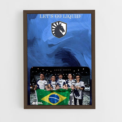 ap-team liquid-5 cadre Bois foncé