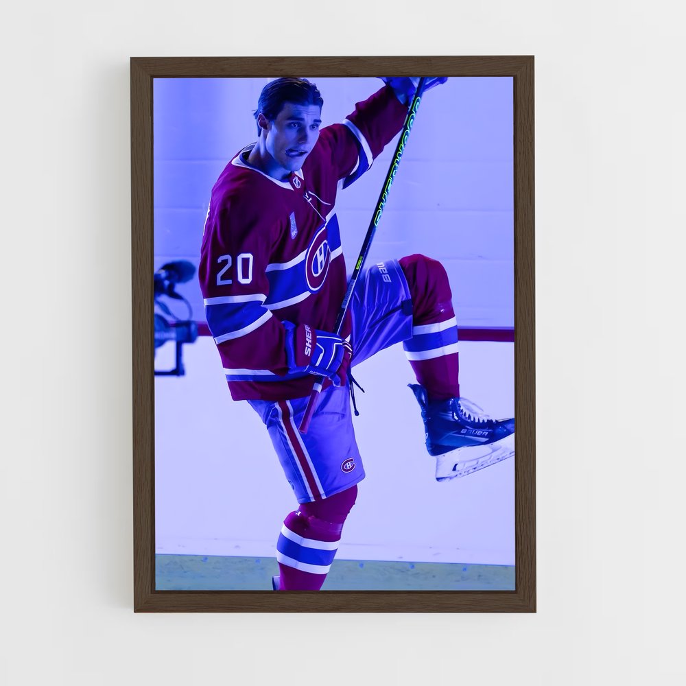ap-team slovakia hockey-3 cadre Bois foncé