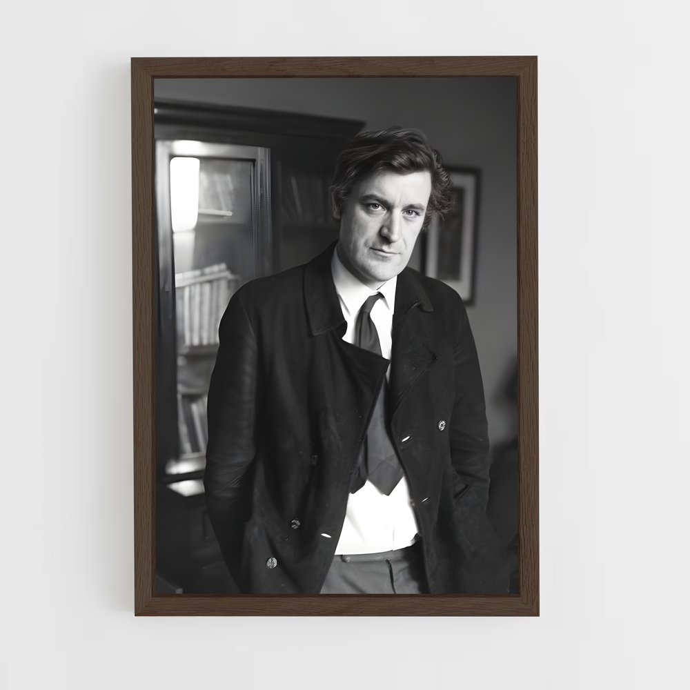 ap-ted hughes-1 cadre Bois foncé